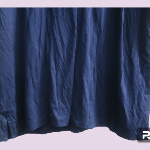 Polo Golf Ralph Lauren polo modal blend collared shirt in navy blue size XXL. - Picture 6 of 8